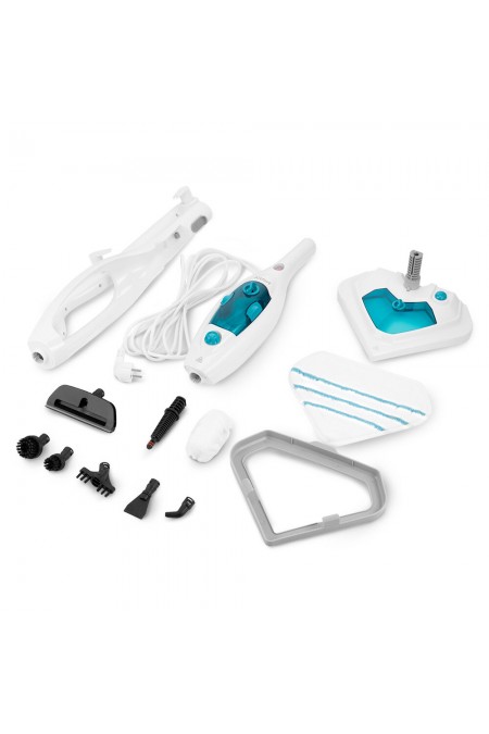 Паровая швабра Kitfort КТ-3908 (белый/бирюзовый) 2