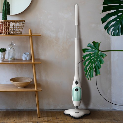 Паровая швабра Kitfort КТ-3920 (белый/голубой) 2