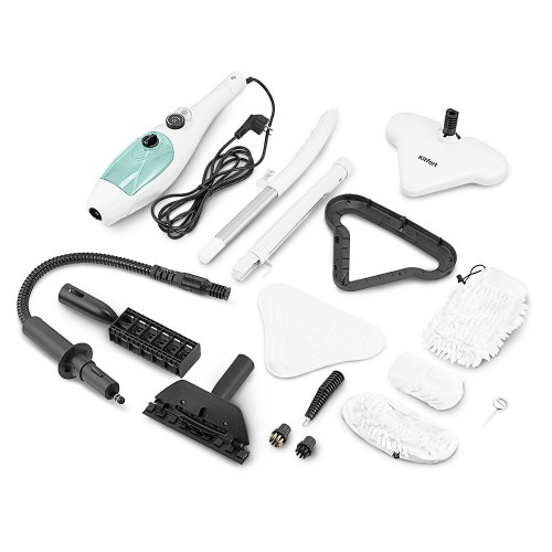 Паровая швабра Kitfort КТ-3920 (белый/голубой) 3