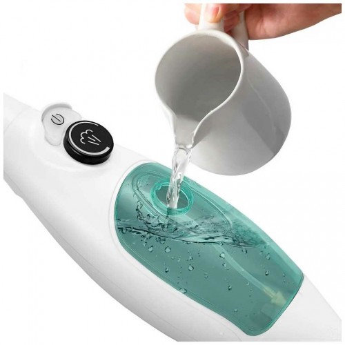 Паровая швабра Kitfort КТ-3920 (белый/голубой) 6