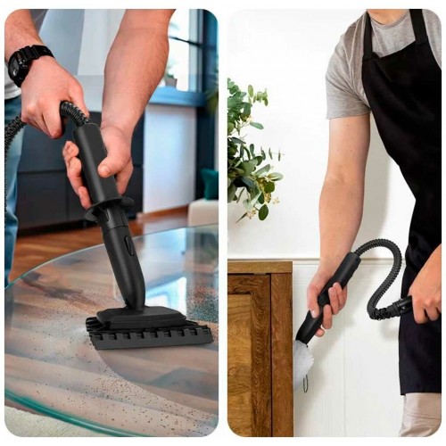 Паровая швабра Kitfort КТ-3920 (белый/голубой) 8