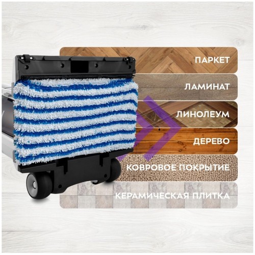 Паровая швабра Kitfort KT-595 (белый) 5