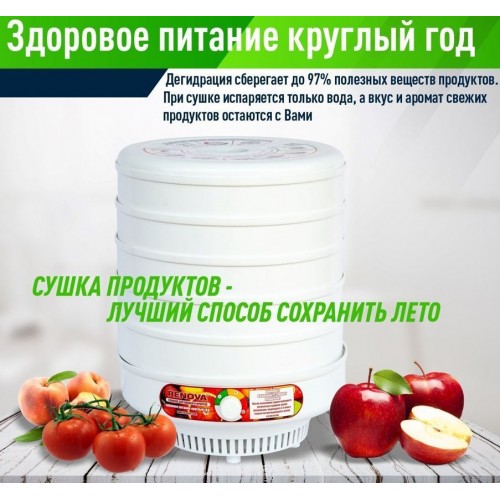 Сушилка RENOVA DVN31-500/5 (голубой/белый) 4