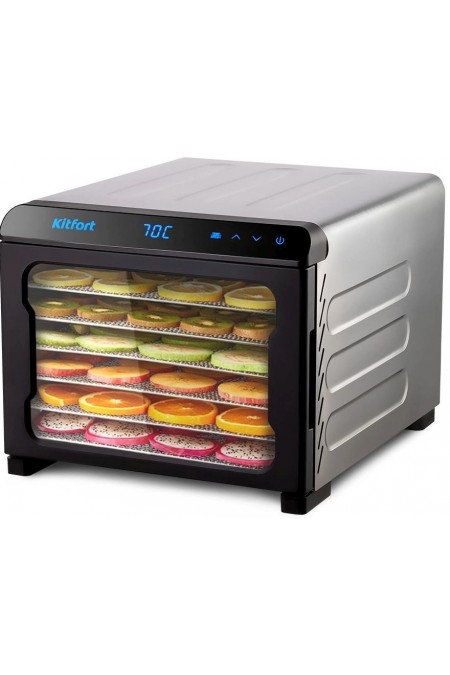 Сушилка Kitfort КТ-4931 (серебристый/черный) 