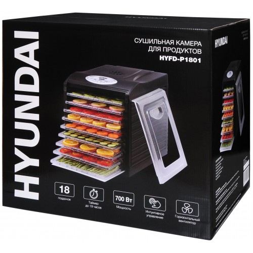 Сушилка Hyundai HYFD-P1801 (черный) 4