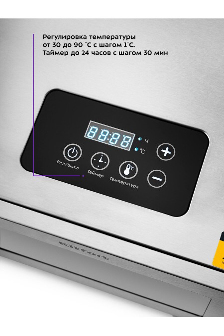 Сушилка Kitfort КТ-1917 (серебристый) 2