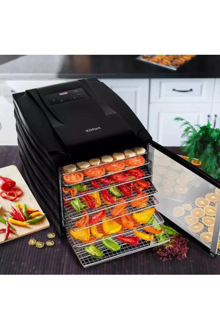 Сушилка Kitfort КТ-1921 (черный) 4