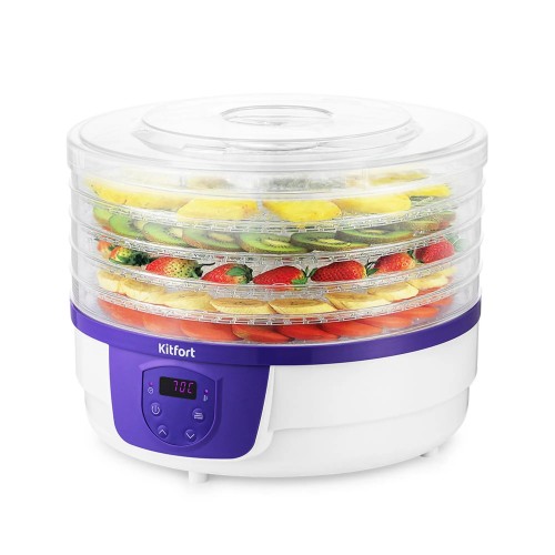 Сушилка Kitfort КТ-1929 (белый/фиолетовый) 5