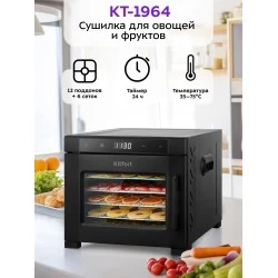 Сушилка Kitfort КТ-1964 (черный)