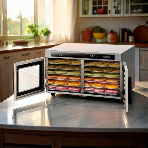 Сушилка Kitfort KT-4935 (серебристый) 3