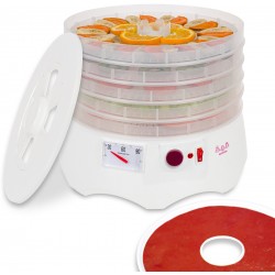 Сушилка Мастерица EFD-0502VM (5 поддонов + 1 поддон для пастилы) (прозрачный/белый)