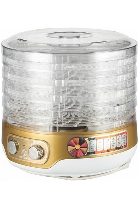 Сушилка Мастерица EFD-3051 (5 поддонов + 1 поддон для пастилы) (белый/золотой) 1