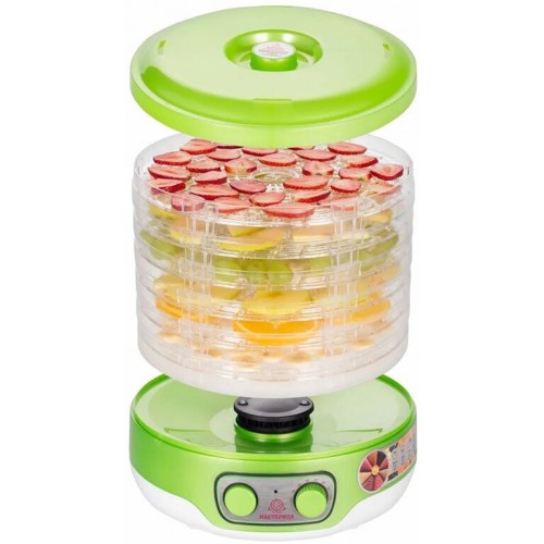 Сушилка Мастерица EFD-3061 (6 поддонов + 1 поддон для пастилы) (зеленый перламутр) 1