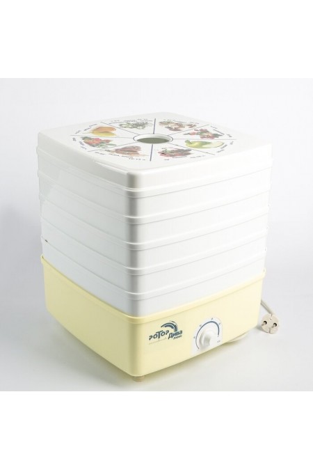 Сушилка Ротор Дива Люкс СШ-010 (5 поддонов) (белый/бежевый) 3