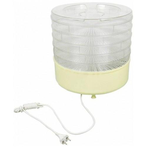 Сушилка Ротор Дива СШ-007-010 (5 поддонов) (прозрачный/желтый) 1