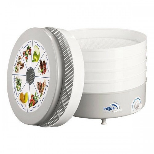 Сушилка Ротор Дива СШ-007-010 (5 поддонов) (прозрачный/желтый) 8