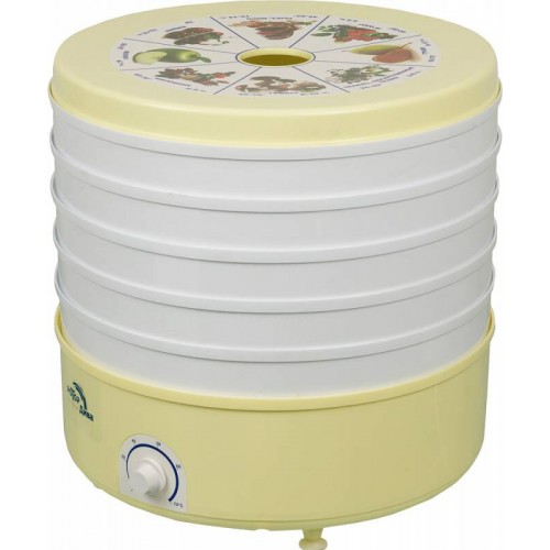 Сушилка Ротор Дива СШ-007-010 (5 поддонов) (прозрачный/желтый) 9