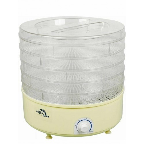 Сушилка Ротор СШ-002 (5 поддонов) (прозрачный/бежевый) 3