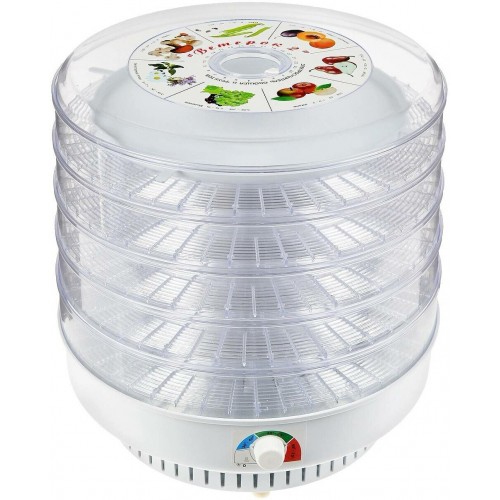 Сушилка Спектр-Прибор ЭСОФ-0.6/220 Ветерок-2 (5 поддонов) (прозрачный/белый) 1