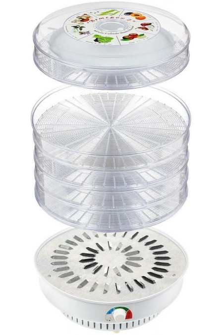 Сушилка Спектр-Прибор ЭСОФ-0.6/220 Ветерок-2 (5 поддонов) (прозрачный/белый) 3