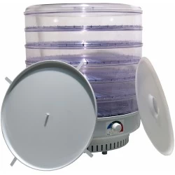 Сушилка Спектр-Прибор ЭСОФ-0.6/220 Ветерок-2 (6 поддонов, поддон для пастилы) (прозрачный/белый)