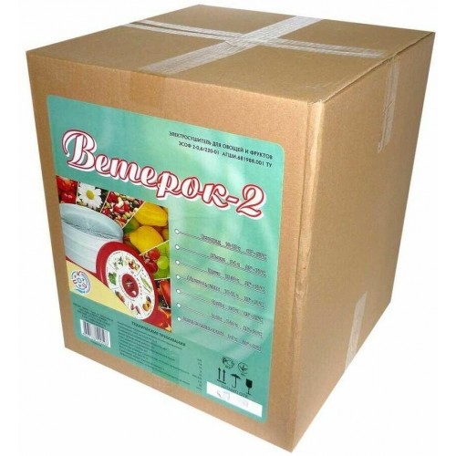 Сушилка Спектр-Прибор ЭСОФ-0.6/220 Ветерок-2 (6 поддонов, поддон для пастилы) (прозрачный/белый) 4