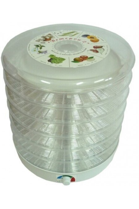 Сушилка Спектр-Прибор ЭСОФ -2-0,6/220 Ветерок-2 (6 поддонов) (прозрачный/белый) 