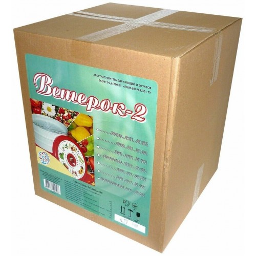 Сушилка Спектр-Прибор ЭСОФ -2-0,6/220 Ветерок-2 (6 поддонов) (прозрачный/белый) 3