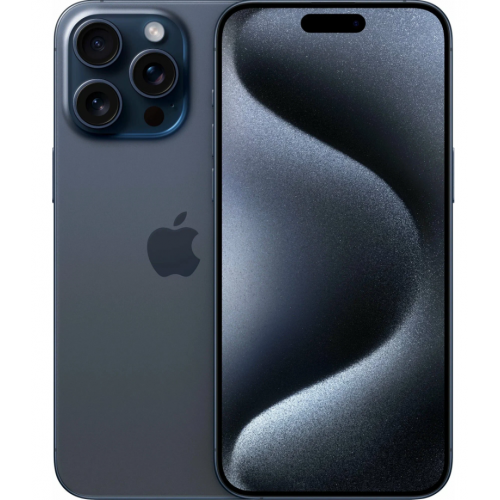 Смартфон Apple iPhone 15 Pro Max 256GB Blue Titanium (синий титан) 