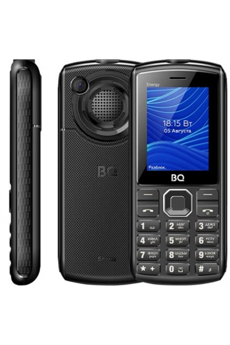 Телефон BQ 2452 Energy Black (черный) 