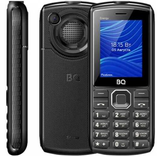 Телефон BQ 2452 Energy Black (черный) 