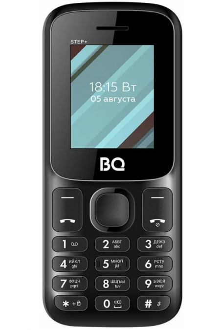 Телефон BQ 1848 Step+ (без СЗУ в комплекте) Black (черный) 