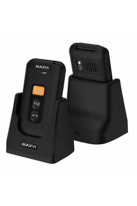 Телефон MAXVI E5 up Black (черный) 