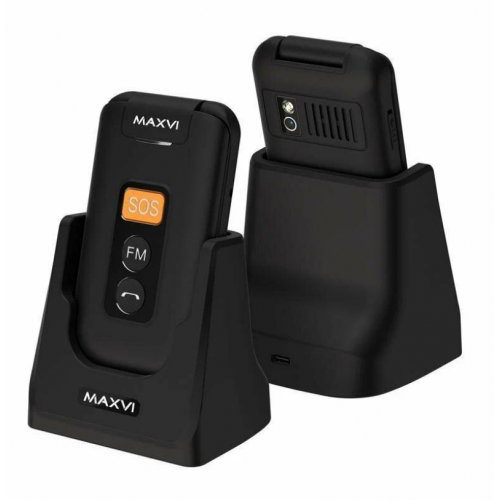 Телефон MAXVI E5 up Black (черный) 