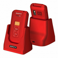 Телефон MAXVI E5 up Red (красный)