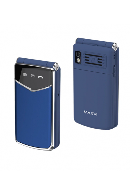 Телефон MAXVI E11 Blue/Silver (синий/серебристый) 1