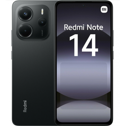 Смартфон Xiaomi Redmi Note 14 6/128GB (NFC) Midnight Black (полночный черный) 