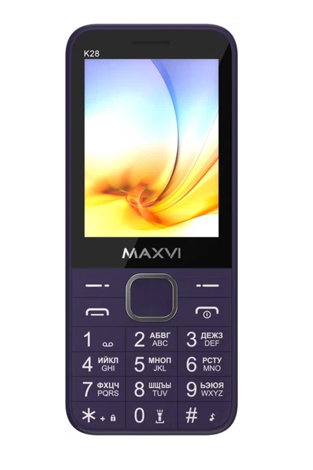 Телефон MAXVI K28 Purple (фиолетовый) 