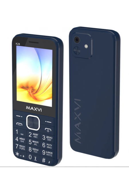 Телефон MAXVI K28 Blue (синий) 