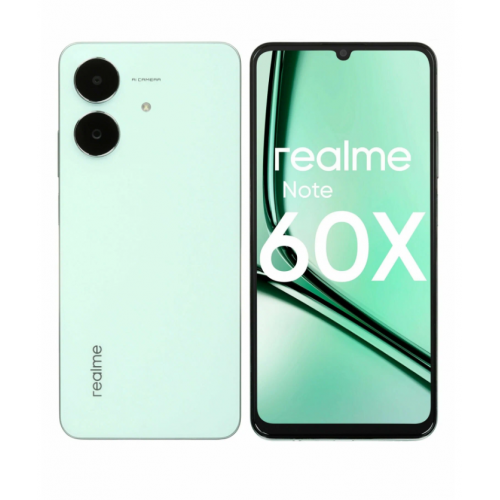 Смартфон realme Note 60x 4/128GB Green (зеленый) 