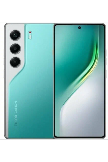 Смартфон TECNO Camon 40 4G 12/256GB Emerald Glow Green (изумрудно-зеленый) 
