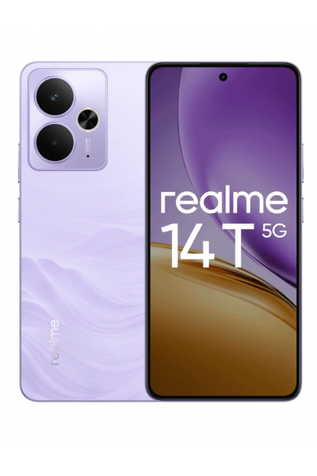 Смартфон realme 14T 5G 8/256GB Purple (фиолетовый) 