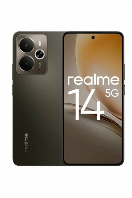 Смартфон realme 14 5G 8/256GB Black (черный) 