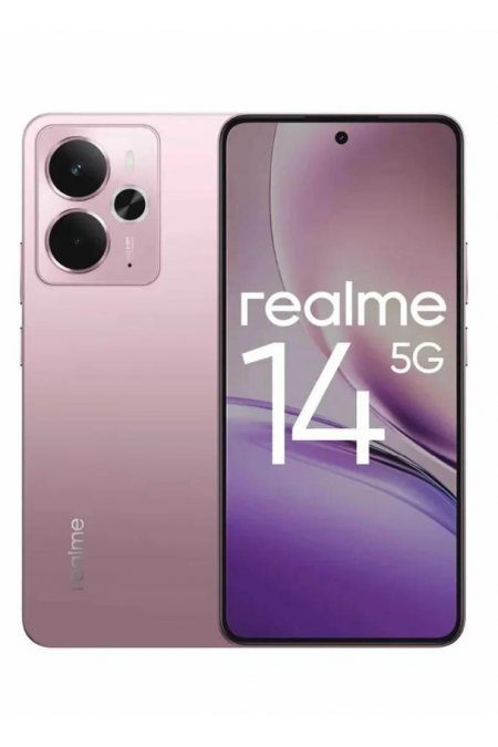 Смартфон realme 14 5G 12/256GB Pink (розовый) 