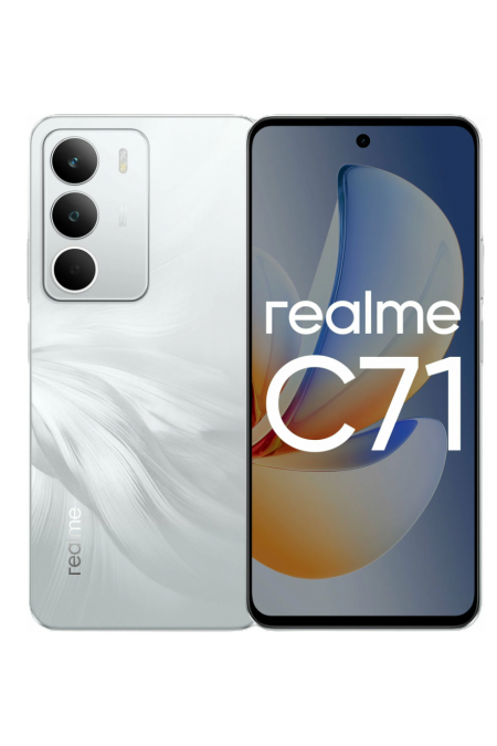 Смартфон realme C71 6/128GB White (белый) 