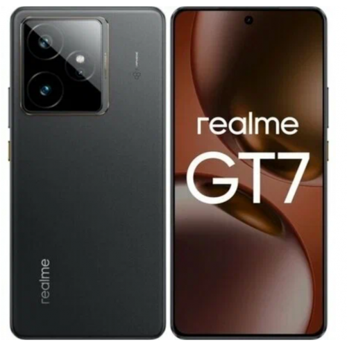 Смартфон realme GT7 5G 12/256GB Black (черный) 
