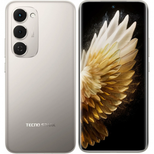 Смартфон TECNO Spark 40 Pro+ 8/256GB Moon Titanium (лунный титан) 