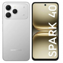 Смартфон TECNO Spark 40 8/256GB Titanium Grey (серый титан)