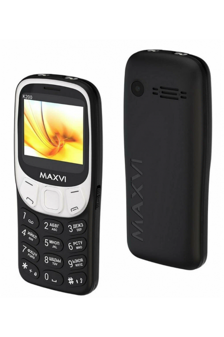 Телефон MAXVI K200 Black (черный) 