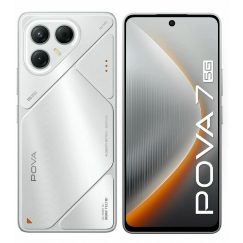 Смартфон TECNO Pova 7 5G 8/128GB Magic Silver (серебристый) 